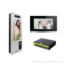 Android Video Door Phone Waterproof Building Intercom System